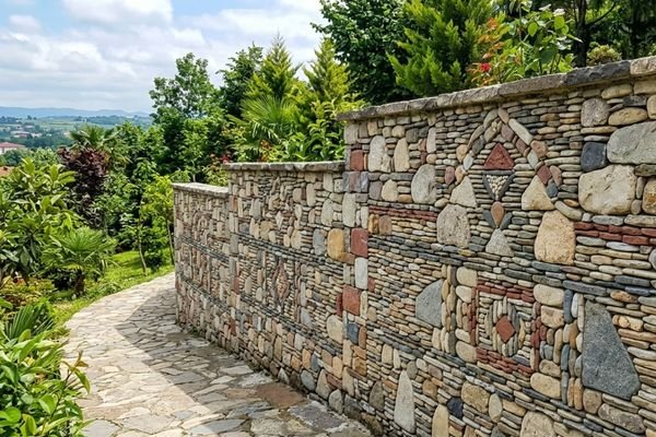 Çarşamba dekoratif bahçe duvarı