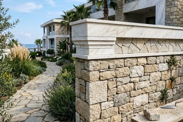 Atakum resort bahçe düzenlemesi